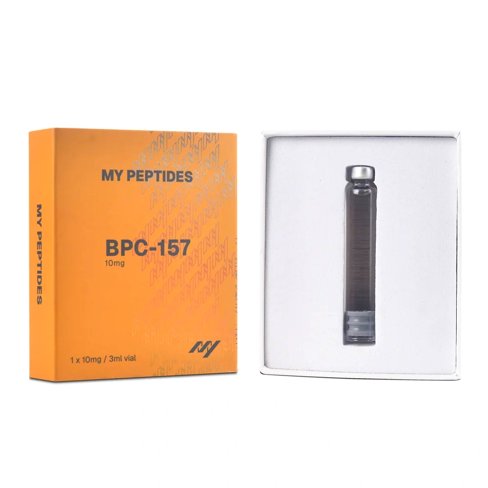 MY PEPTIDES BPC-157 packaging and vial